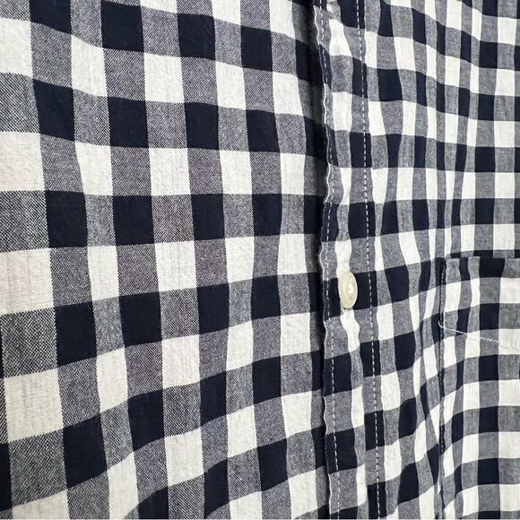 J Crew Slim Fit Checkered Plaid Cotton Long Sleeve Button Down Men’s Size XXL - Picture 5 of 11